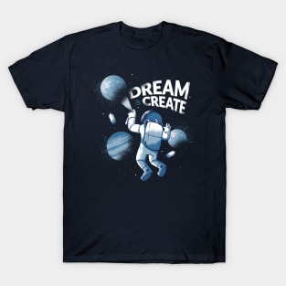 Astronaut Grafitti T-Shirt